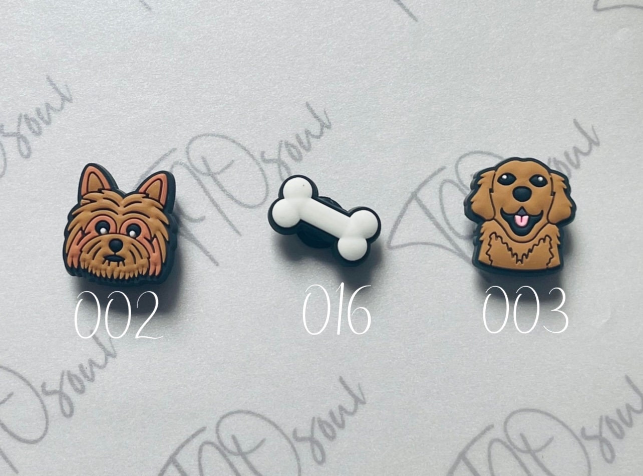 Dog Shoe Charms Pet Shoe Charm Dog Bone Dachshund Dog Etsy UK