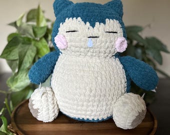 Snore Monster | Handmade Crochet | Plushie