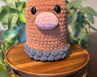 Dig Monster | Handmade Crochet | Plushie
