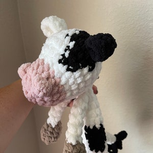Cow Knotted Lovey
