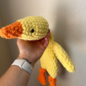 Duck Knotted Lovey- Ready to ship