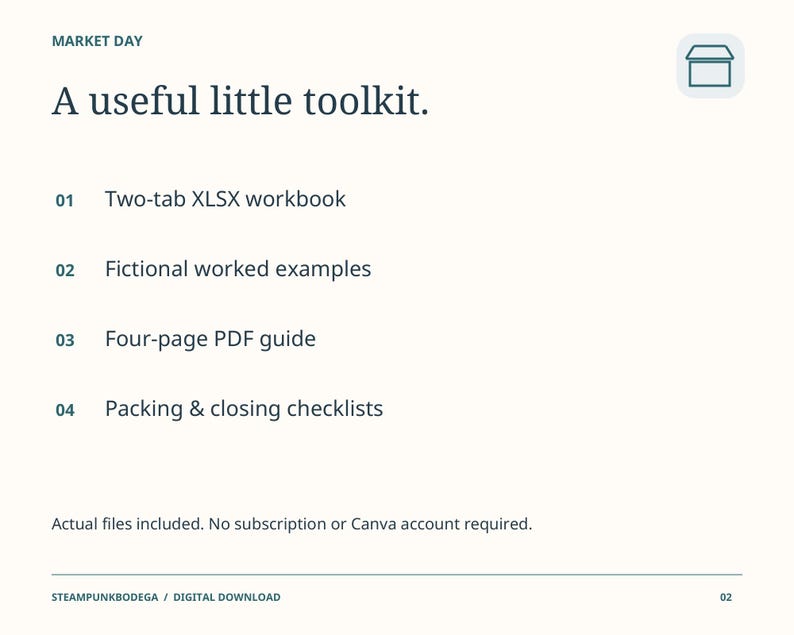 Craft Fair Checklist.pdf Craft Fair Inventory Tracker Spreadsheet With Event Costs and Printable ...