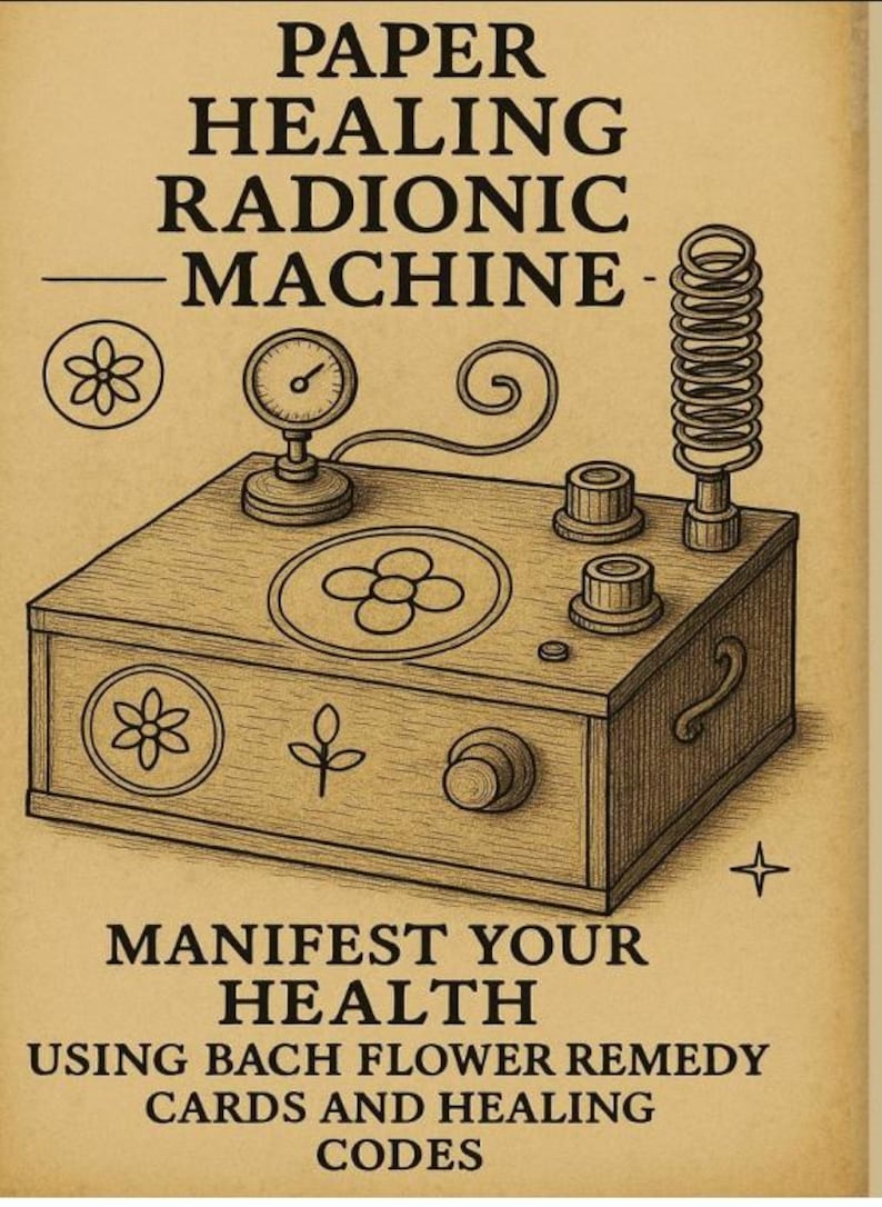 Radionic Paper Device Paper Healing Radionic Machine - Etsy