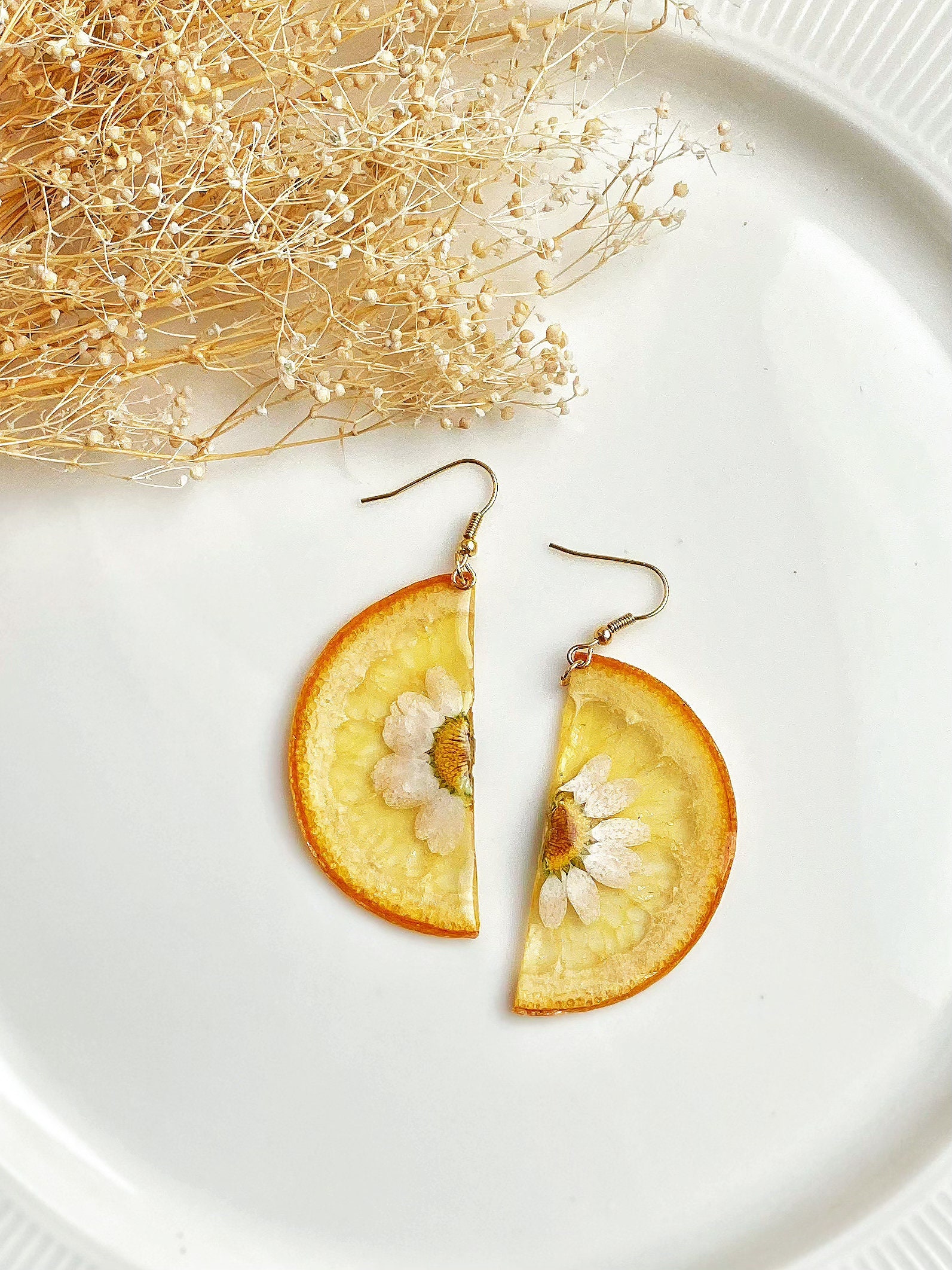Dried fruit best sale earrings