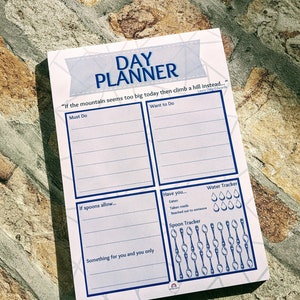 Chronic Illness Fatigue Friendly Stirling A5 Day Planner - Spoon