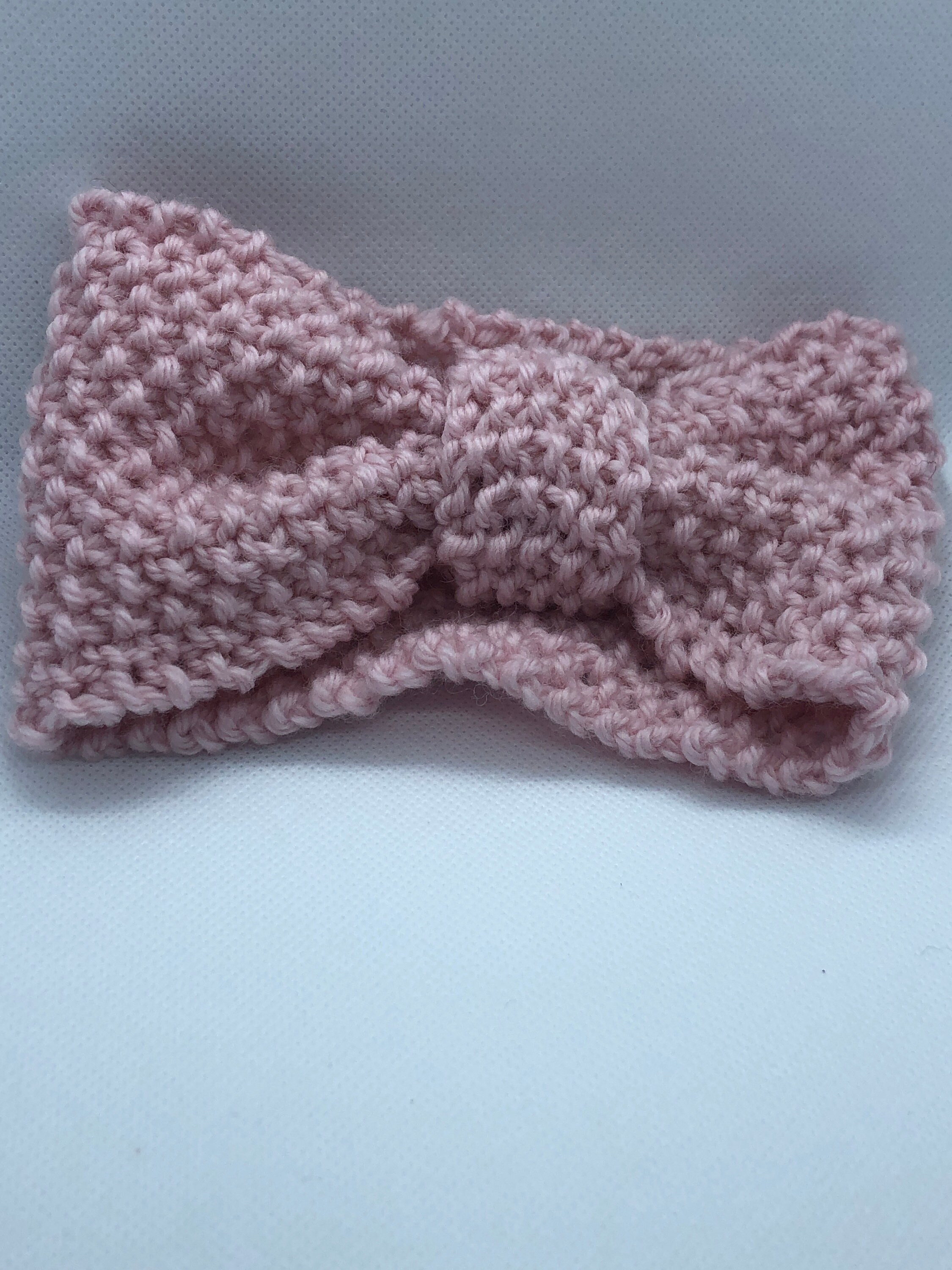 Girl's Pink Knotted Headband Etsy
