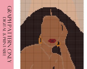 Gráfico de crochet de Lolita y PATRÓN escrito