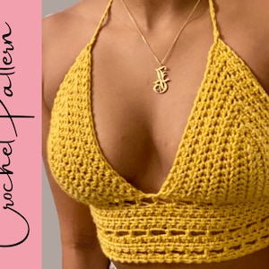 The Stella Crop Top PATTERN | Crochet Crop Top | All Sizes