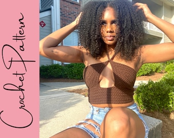 Crochet Crop Top PATTERN | Yara crop top| Beginner Crochet Pattern| All Sizes