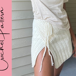 Crochet Wrap Skirt  PATTERN | The Wrap Me Up Skirt | Beginner Crochet Pattern