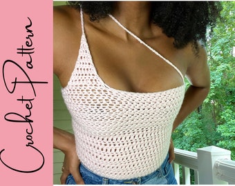Crochet Crop Top Pattern: The Willow Top, Beginner Friendly (Digital Download)