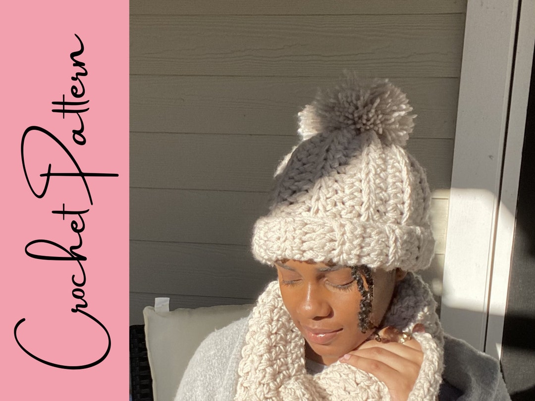 Easy Crochet Chunky Hat Beanie Pattern - Etsy