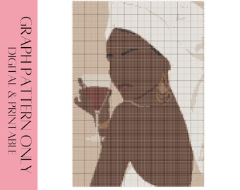 Toalla Shawty Crochet Gráfico y PATRÓN Escrito
