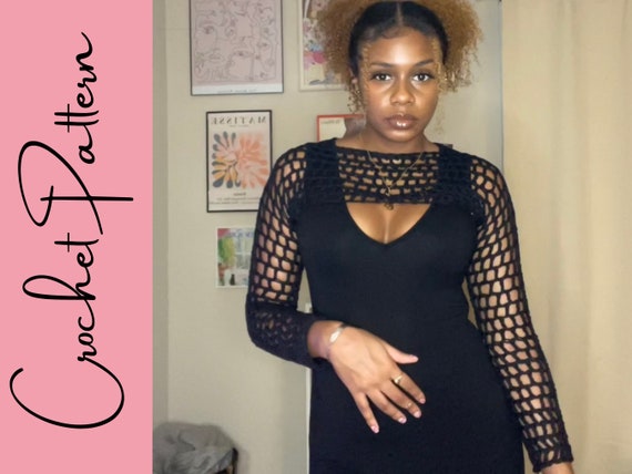 Crochet bolero shrug pattern outlet