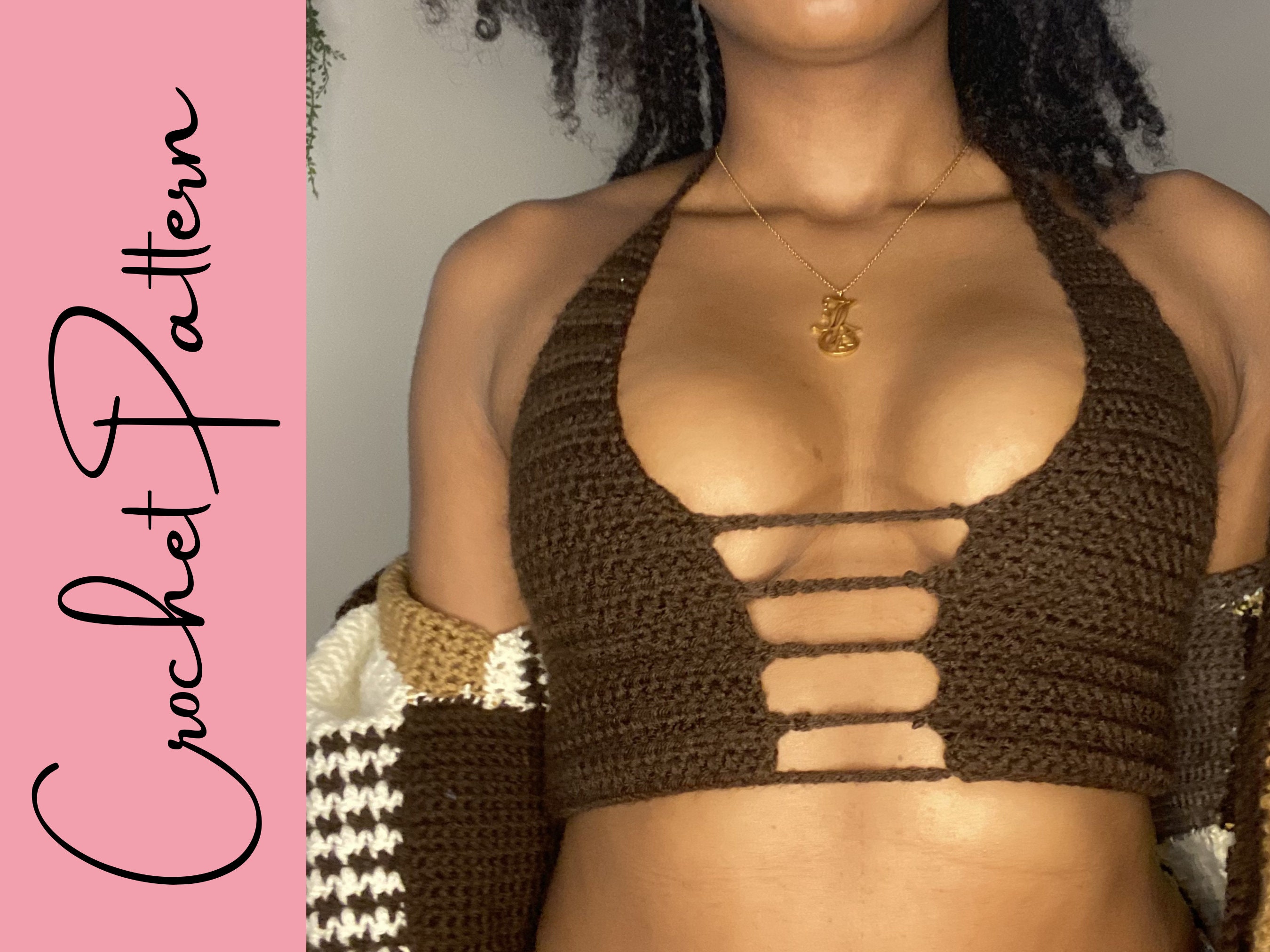 Crochet Crop Top PATTERN peekaboo Crop Top Beginner Etsy UK