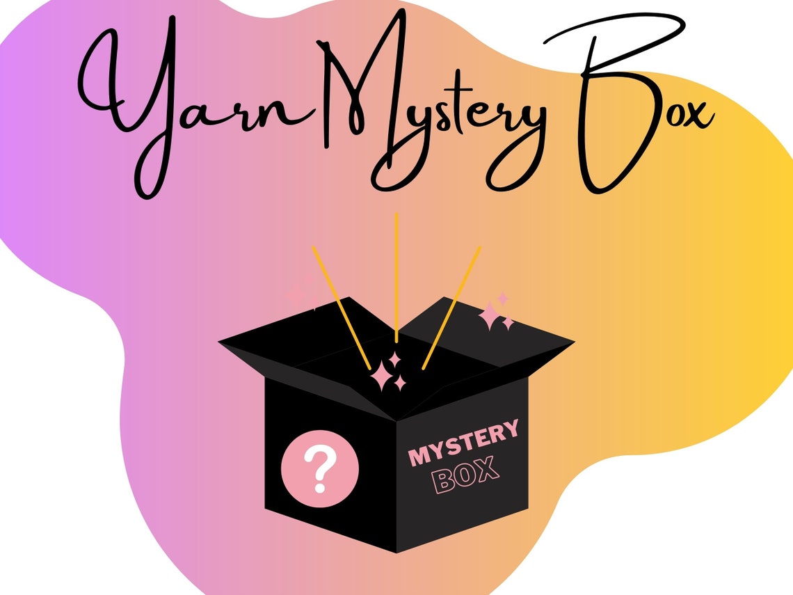 Yarn Mystery Box Yarn Mystery Bag Yarn Bundle Etsy
