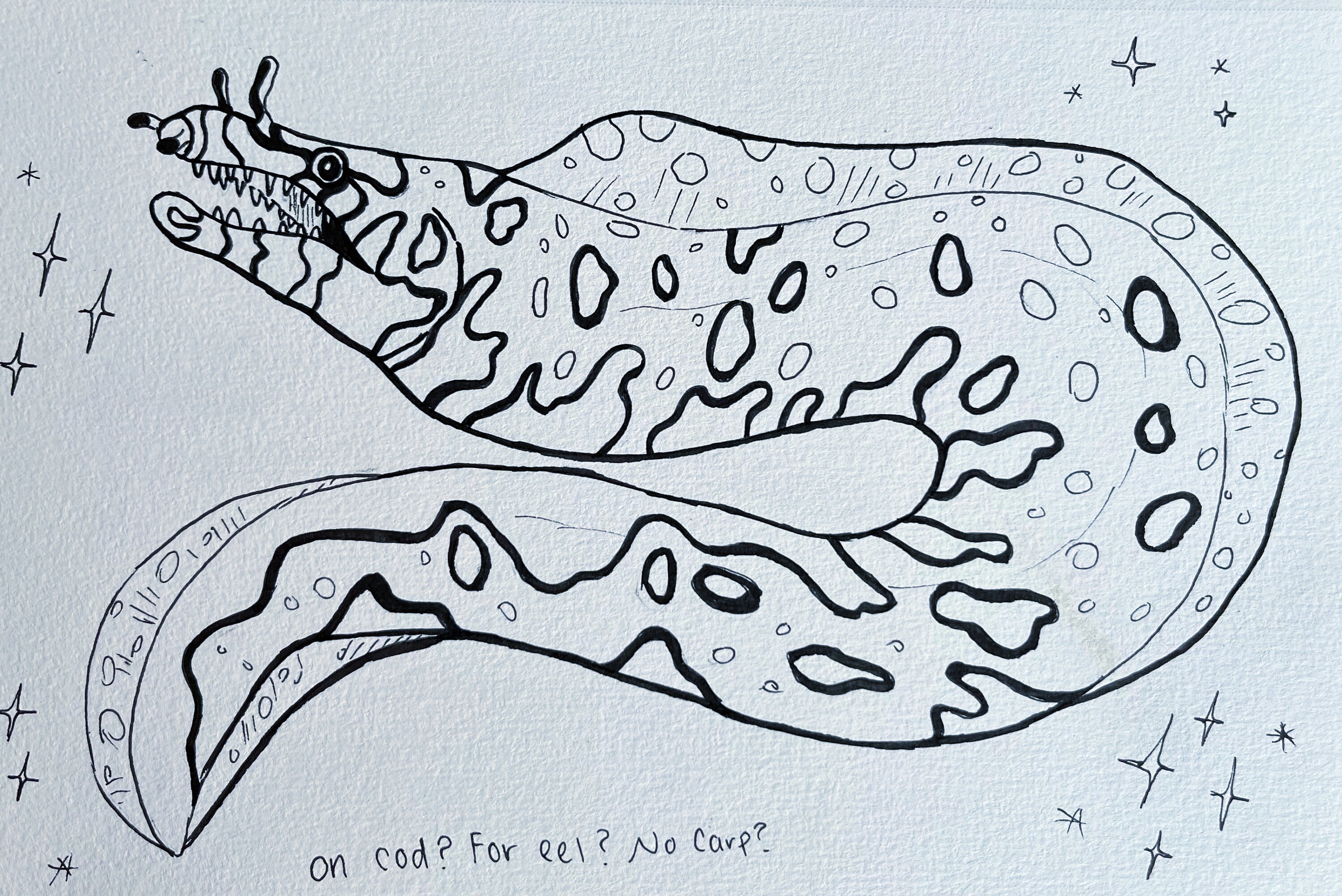Fish Wizard Custom Fish | Custom Fish Drawing of ANY Fish - Etsy