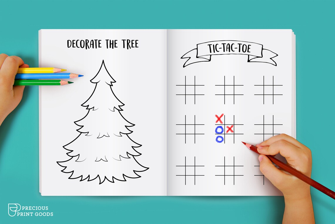 Merry Christmas Religious Activity Coloring Book for Kids | Etsy