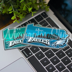 Philadelphia Team | Vinyl Waterproof Sticker | Football | Gift for Him | Gift For her