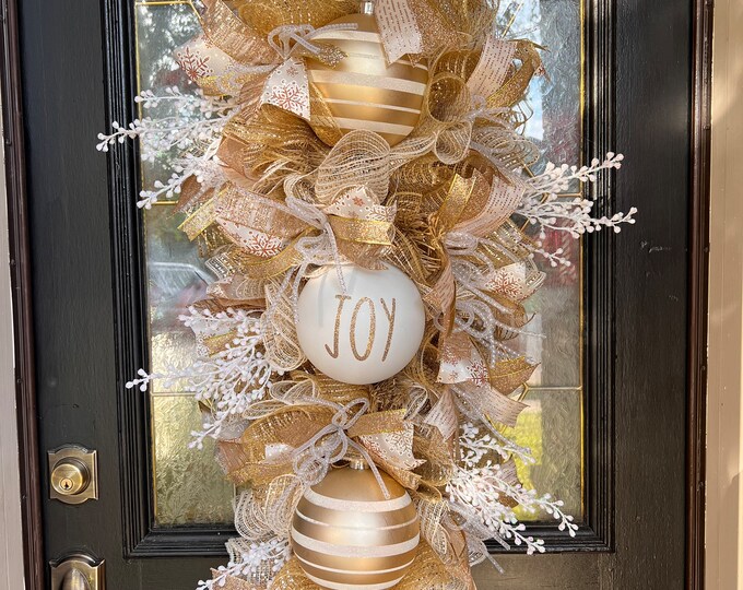 Champagne Swag, Xtra Large Swag, Joy Swag, Gold Swag, Xtra Large