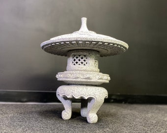 Maru Yukimi(丸雪見) Japanese Lantern(Natural Granite Hand-cut)
