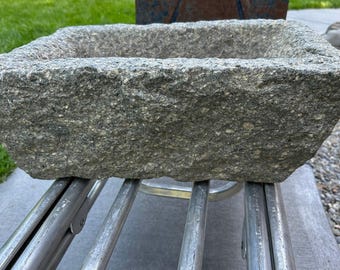 Antique Granite Trough #25