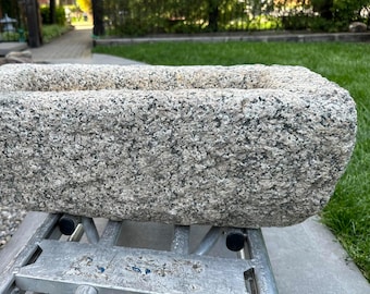 Antique Granite Trough #17