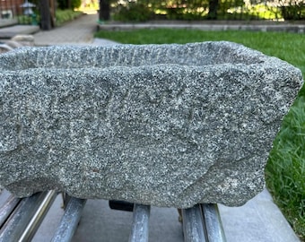 Antique Granite Trough #28