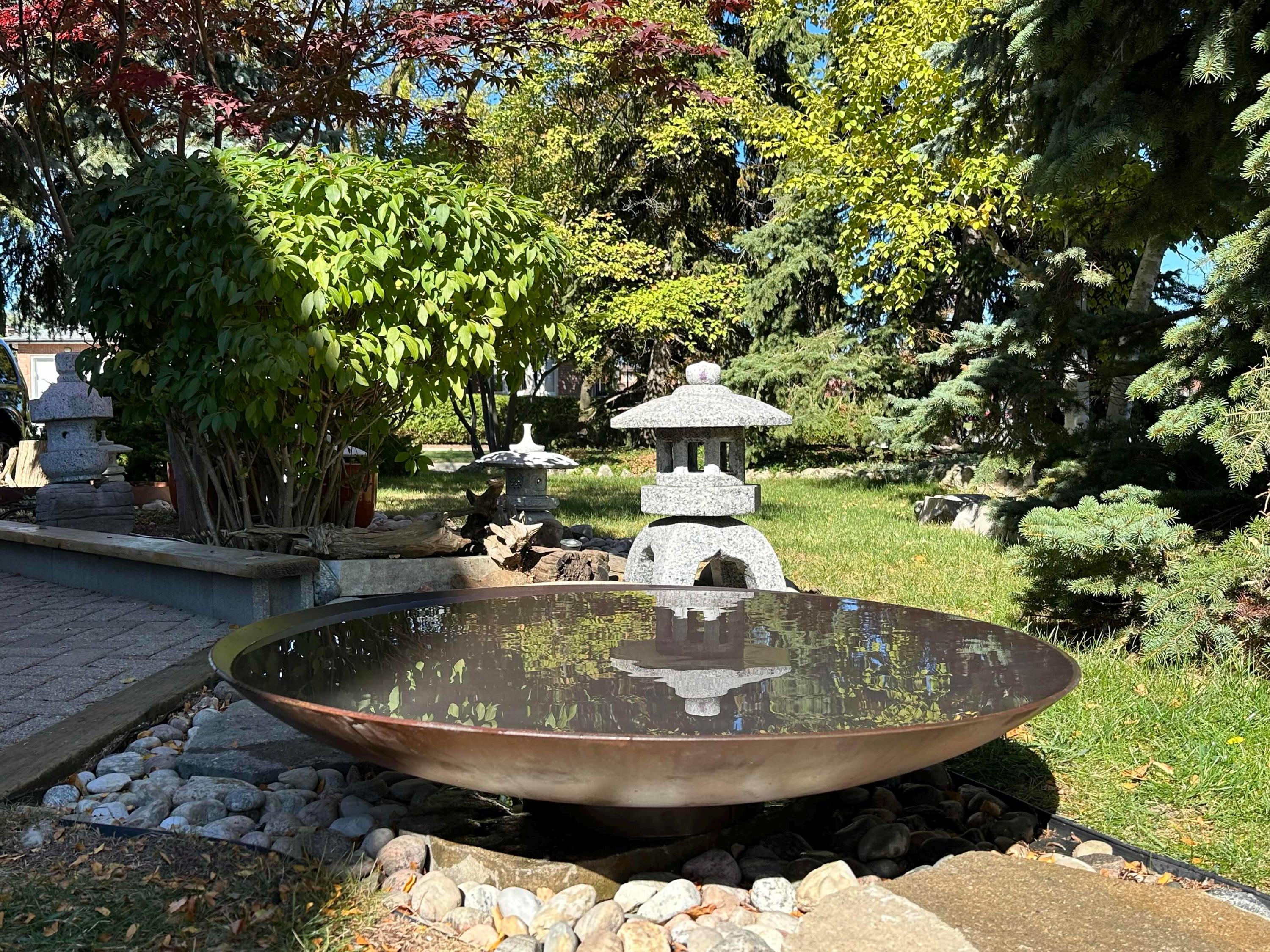 Corten Steel Water Fountain - Etsy