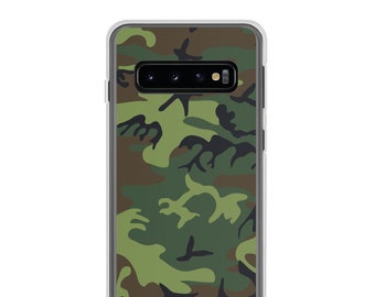 Samsung Galaxy Camo Print Protective Case Cover– Compatible with Galaxy S10, S10+, S10e, S20, S20U - Choose from Multiple Models!