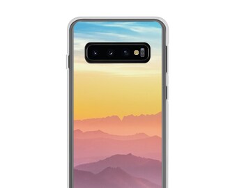 Samsung Galaxy Sunset Protective Case Cover – Compatible with Galaxy S10, S10+, S10e, S20, S20U - Choose from Multiple Designs and Models!