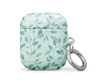 Premium AirPods® Case: Stylish Protection for All Generations - Durable Cover for Your Wireless Earbuds - Shop Now! - Leafy Blue
