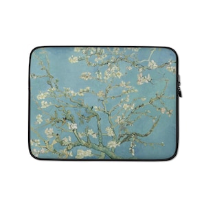 Laptop Sleeve 13 15 Inch - Van Gogh Almond Blossom Padded Protective Laptop Case, Fits all Brands