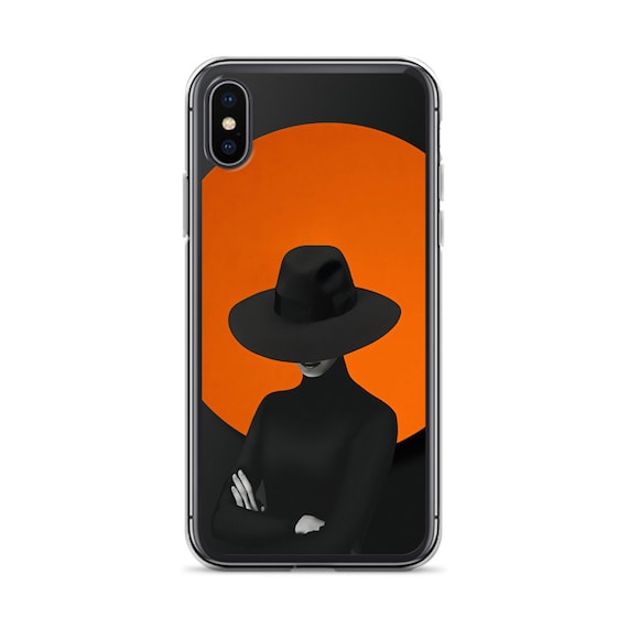 Apple Iphone Artsy Orange Woman 