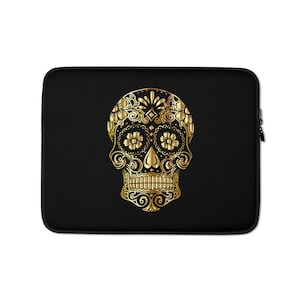 Laptop Sleeve 13 15 Inch - Calabera Padded Protective Case, Fits All Brands