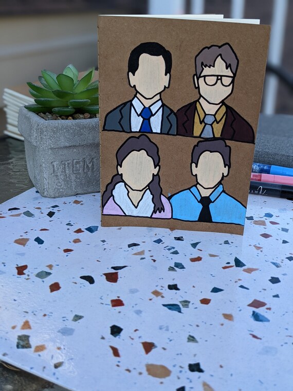 The Office Main Characters Main Characters Notebook - Etsy
