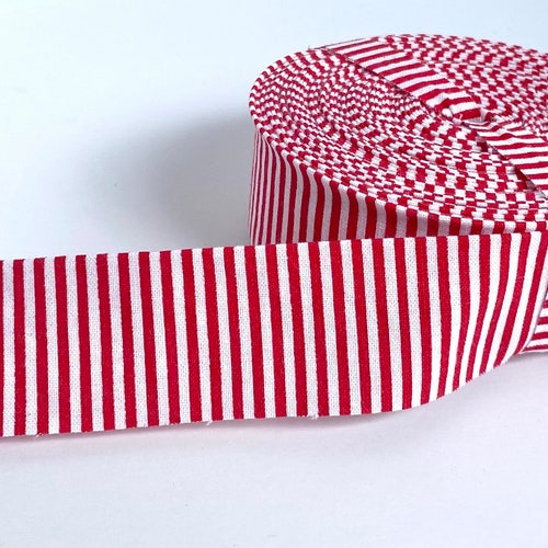 QUILT BINDING Black and White Stripe 100 Cotton 7 9 or Etsy