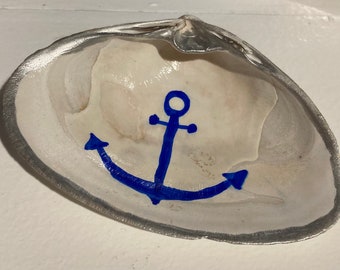 Anchor Seashell Ring Dish