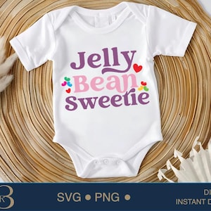 Jelly Bean Svg,Jelly Bean Sweetie,Cute Easter Svg,Jelly Bean Day, Easter Bunny Svg, Easter Kids Jelly Bean,Happy Easter Jelly Bean Shirt Svg