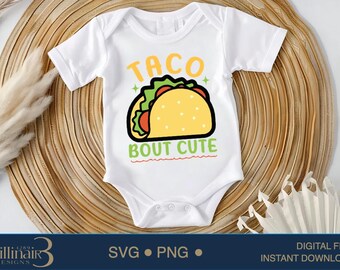 Cinco De Mayo Svg, Taco Bout Söt Onesie Ordspråk, Taco Bout Söt, Rolig Taco Ordvits Baby Onesie, Taco Bout Kärlek, Taco Bout Födelsedag, Könsneutral