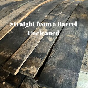 Bourbon Whiskey Barrel Staves, cleaned image 3
