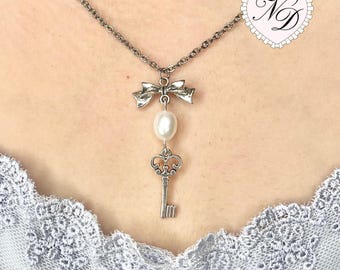Coquette Key Freshwater Pearl Necklace