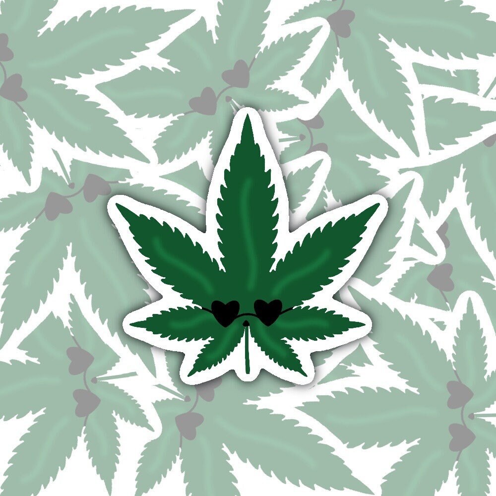 My Sunnies Colorado Flag Sunglasses - Matte White With Marijuana Leaf Detail & Smoke Lenses