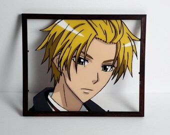 Anime Painting Etsy Anime Painting Etsy