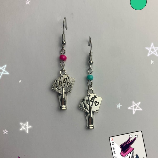 Hisoka earrings etsy Clearance