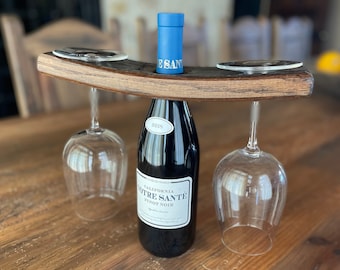 Wine and Glass Holder-Set of 2