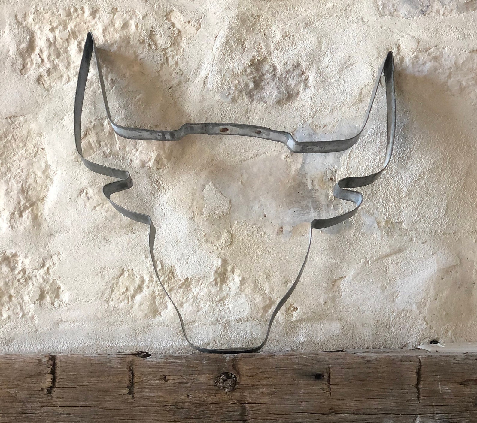 Bull Head Wine Barrel Ring Art Etsy