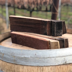 Wine Barrel Stave Pieces - 20 pieces (11 1/2&quot; each)