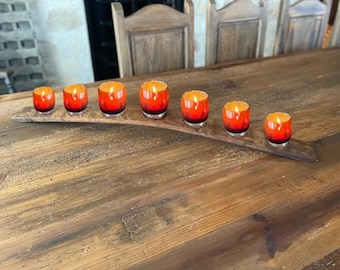 Barrel Stave - Glassybaby Candleholder Display