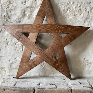 Barrel Stave Star Art